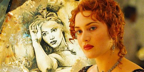 James Cameron actually sketched naked Rose in Titanic